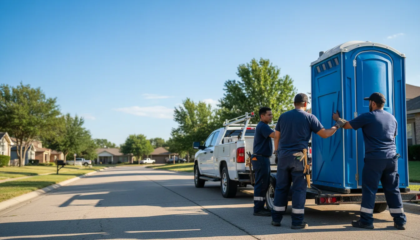 Portable Toilet Rental in Rantoul, KS near me